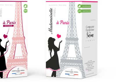 Pack Mademoiselle Arbel Paris parfum 3D